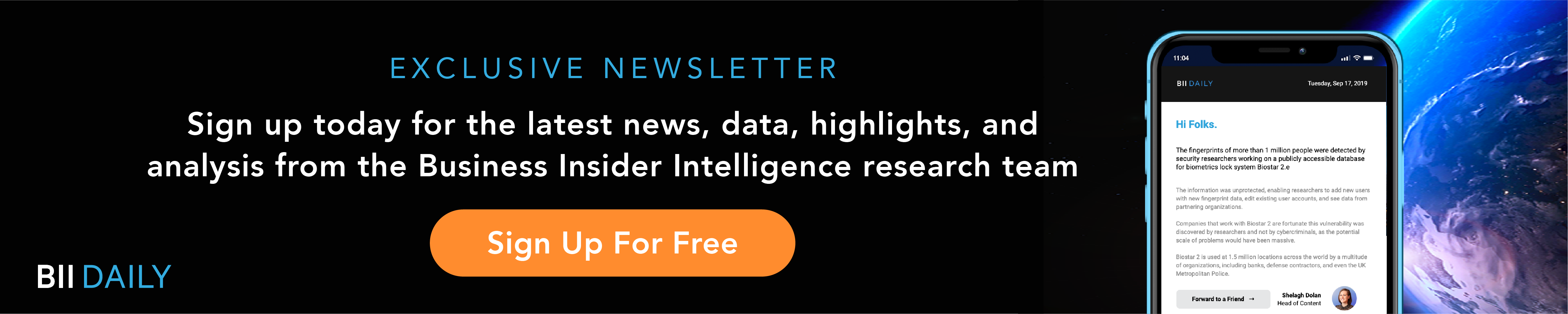 Signup Today: Free Daily Newsletter from Business Insider Intelligence