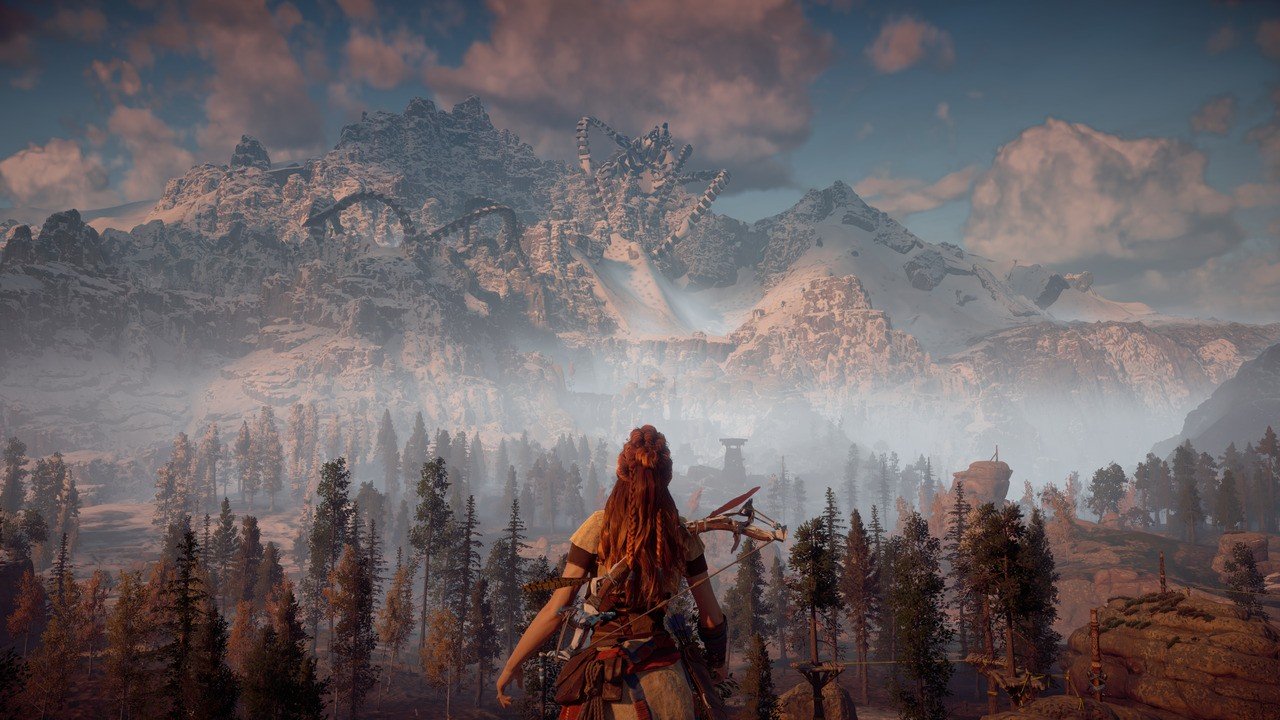 Put dawn. Horizon Zero Dawn Буревестник. Игры на ПК С открытым миром для девушек.