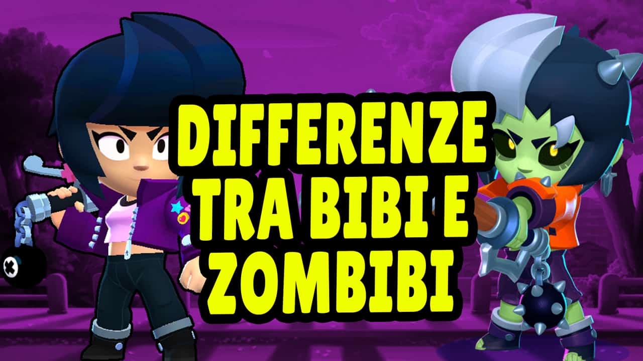 All The Differences Between Bibi And Zombibi - brawl stars personaggi bibi is here