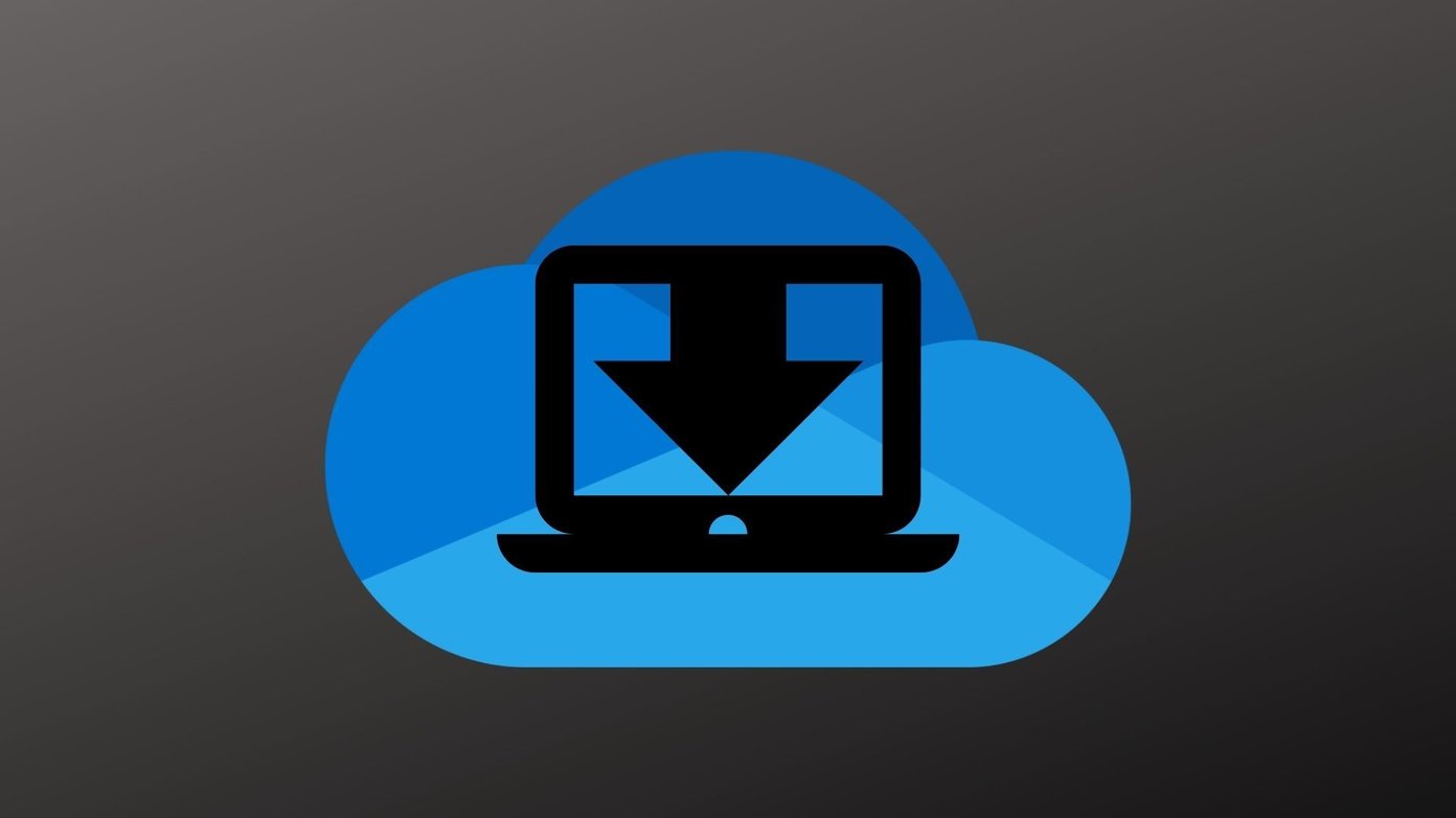onedrive download all files locally