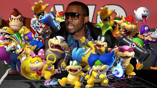 Kanye West seems to have pitched a video game to Nintendo