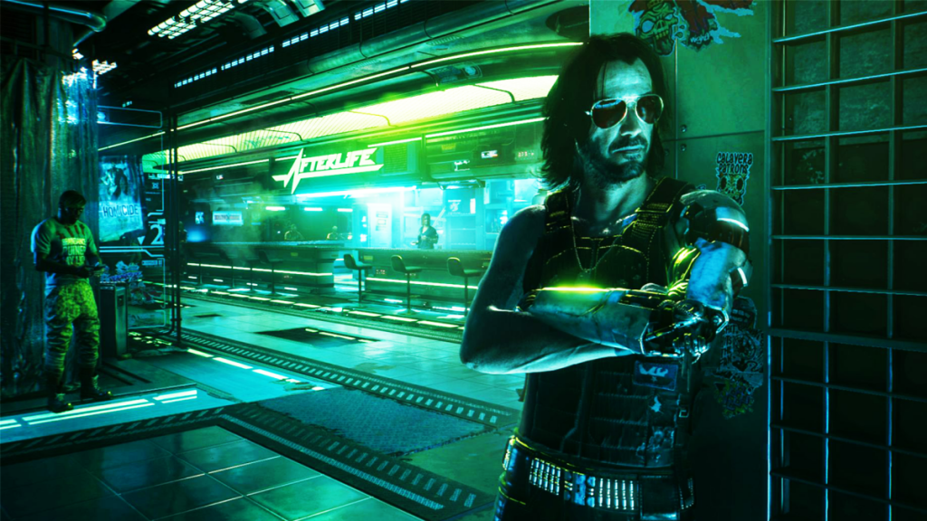 Живые обои cyberpunk 2077 samurai