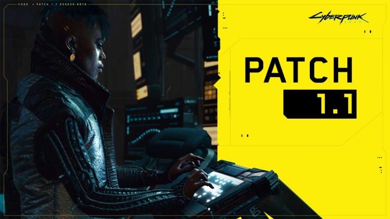 cyberpunk 2077 patch 1.1 patch notes