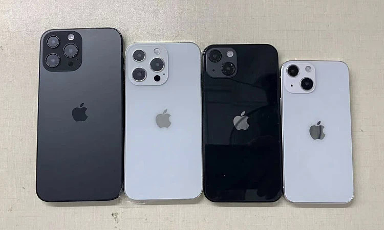 The iPhone 13 series revealed the model.