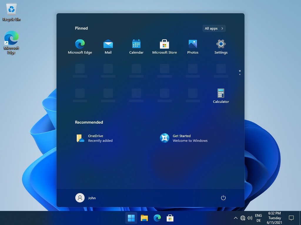 First images of the new environment that Windows 11 brings - Windows