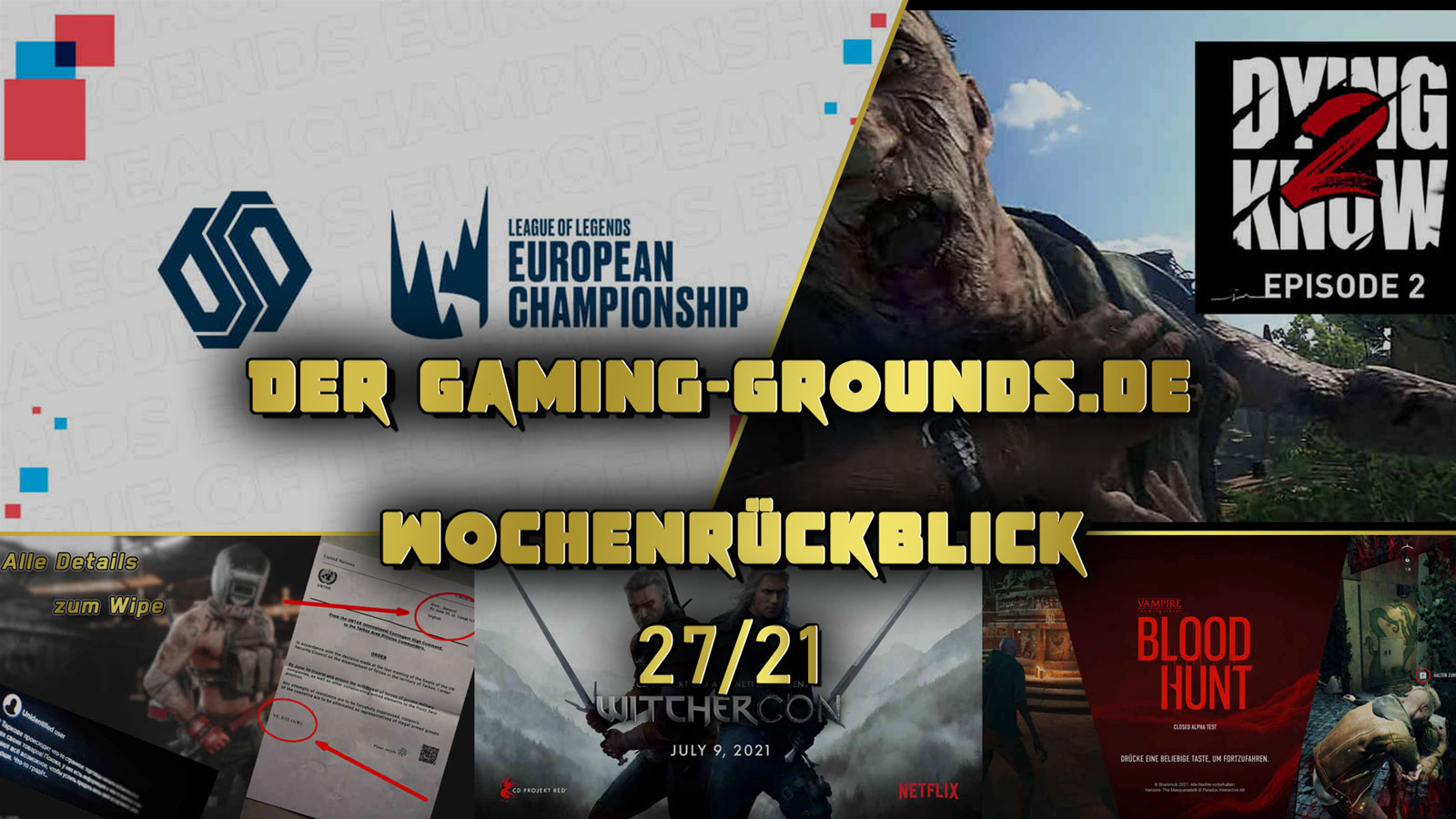 Week 27 21 Witchercon Eft Wipe Lec Schalke